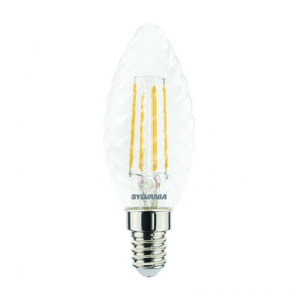 Sylvania 0029487 LED-Glühlampe 1x4,5W | E14 | 470lm | 2700K - klar