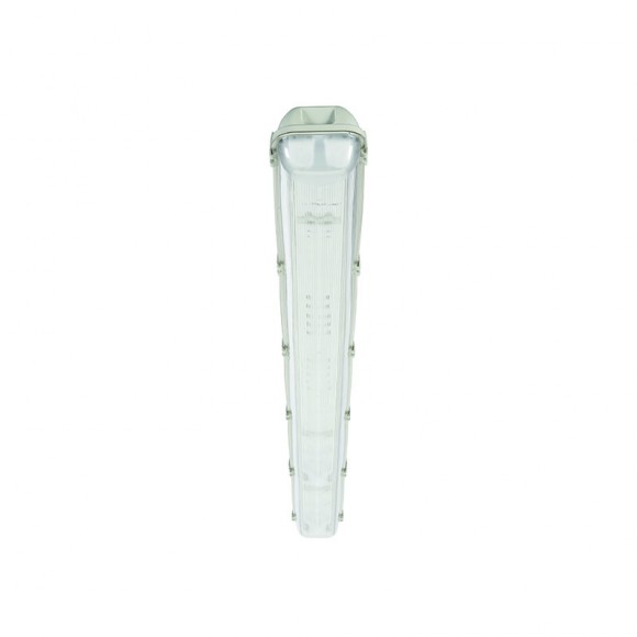 Sylvania 0047925 Leuchtstofflampe Start Proof 1500 2x T8 - Leuchtmittel nicht enthalten, grau