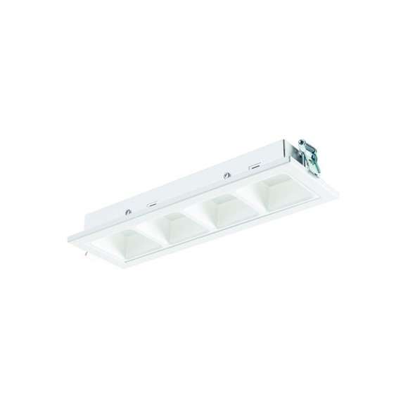 Sylvania 2021694 LED Einbauleuchte Optix Recessed 4 Zellen 1x9W | 1098lm | 4000 K - weiß