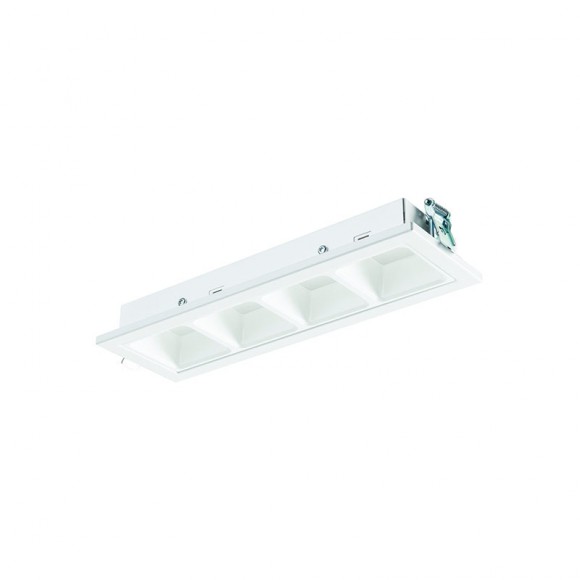 Sylvania 2021690 LED Einbauleuchte Optix Recessed 4 Zellen 1x9W | 1059lm | 3000 K - weiß