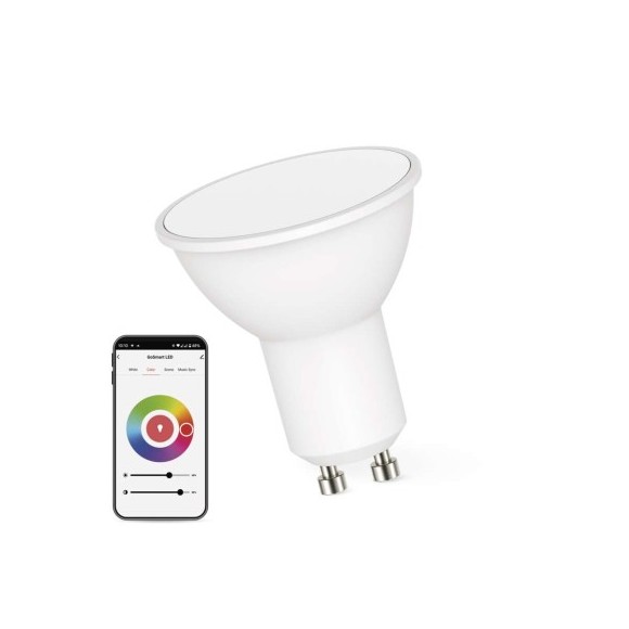 EMOS ZQZ832R LED intelligente Lampe GoSmart  | 4,8W integrierte LED-Quelle | 400lm | 2700-6500K