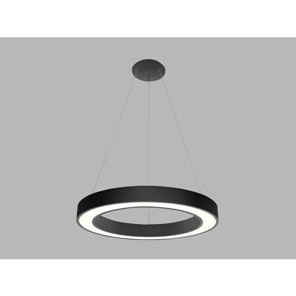 LED2 3270753D LED Pendelleuchte Saturn 60 P-Z 1x50W | 2330lm | 3000K/4000K | CCT | IP20 - dimmbar schwarz