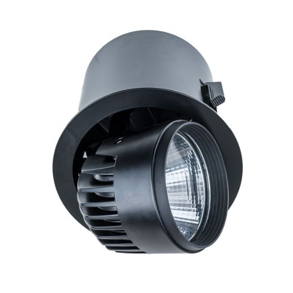 Italux RA-721R/BK-WW/12 LED | 34W integrierte LED-Quelle | 3100lm | 3000K