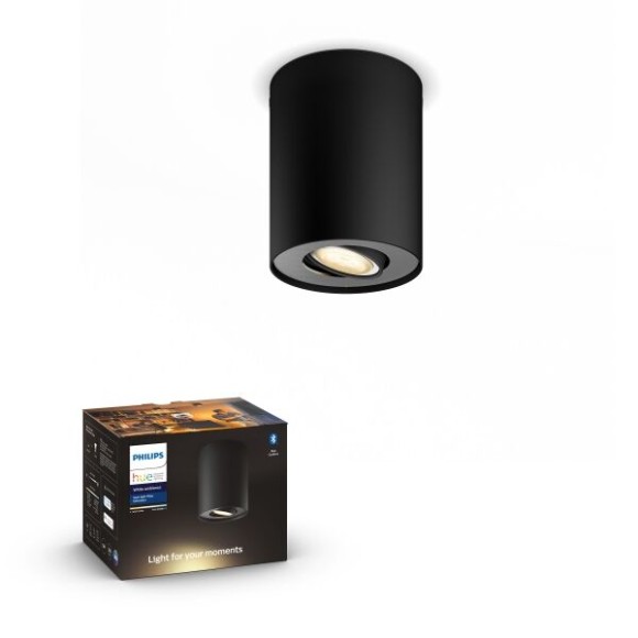 Philips Hue  8720169319998 LED Spot-Deckenleuchte Pillar  | 4,2W GU10 | 400lm | 2200-6500K