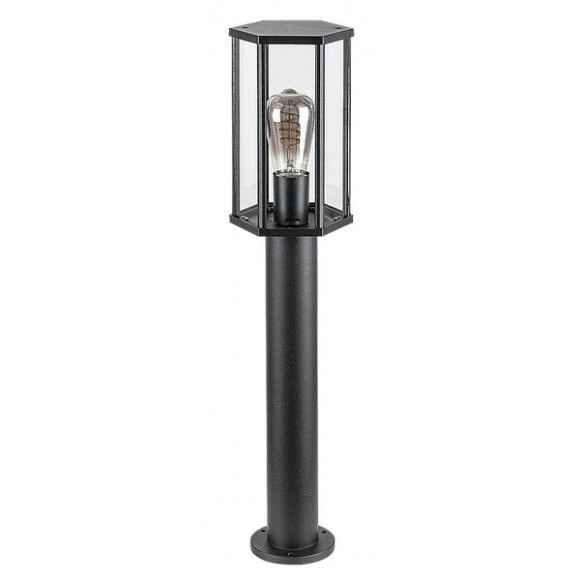 Rabalux 7240 Gartenpfosten Dubrovnik 1x40W | E27 | IP44 - schwarz