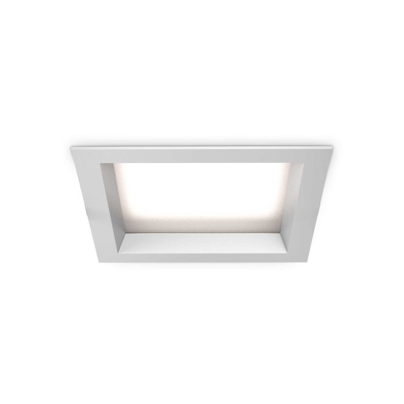 Ideal lux 312170 LED Einbauleuchte BASIC SQUARE | 25W integrierte LED-Quelle | 2750lm | 3000K