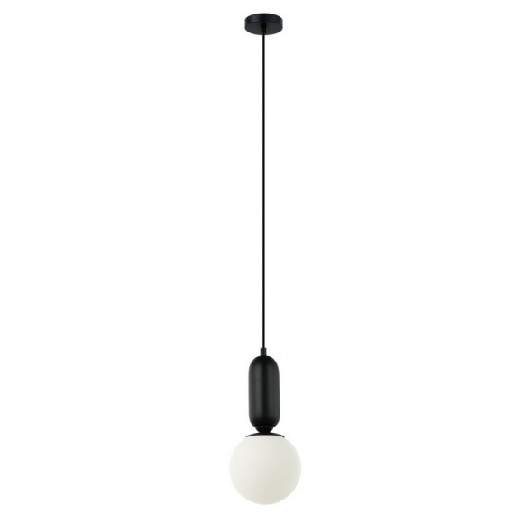 Italux PND-02340-1S-BK Pendelleuchte Aldeva E27