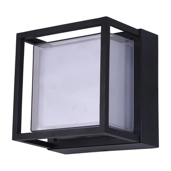 Immax 07901L LED Außenwandleuchte Cube 1x15W | 900lm | 2700-6500K | IP67 | RGB - dimmbar, WiFi, schwarz