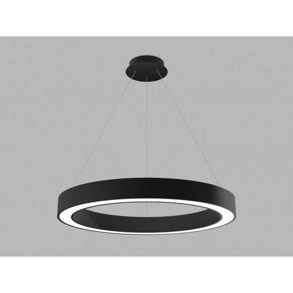 LED2 3273953DT LED-Deckenpendelleuchte Saturn Slim 1x60W | 4700lm | 3000-4000K - schwarz