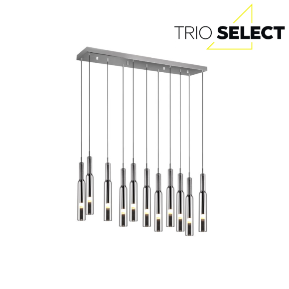 Trio SELECT 344511106  LED Pendelleuchte LUCENT  | 11x3W integrierte LED-Quelle | 11x280lm | 2300+3000+4000K