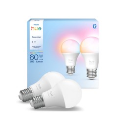 Philips Hue 8720169392243 LED Lampen-Set Essential  | 2x8W E27  LED | 806lm | 2200-6500+RGBK
