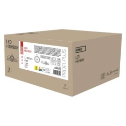 EMOS ZU210.12 LED Pendelleuchte HIGHBAY ASTER | 100W integrierte LED-Quelle | 17000lm | 4000K