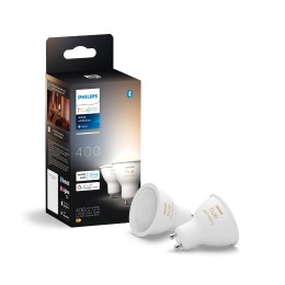 Philips Hue 8720169230033 LED intelligente Lampe | 4,2W GU10 LED | 400lm | 2200-6500K