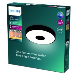 Philips 8720169301290 LED Deckenleuchte Coiner  | 24W integrierte LED-Quelle | 2700lm | 2700K