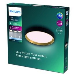 Philips 8720169301351 LED Deckenleuchte Hanno | 24W integrierte LED-Quelle | 2800lm | 4000K