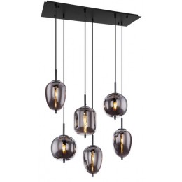 Globo 15345-6 Pendelleuchte Blacky I 6x40W | E14