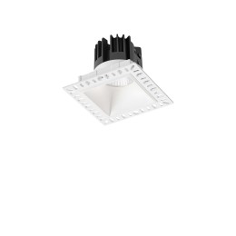 Ideal lux 319681 LED Einbauleuchte GAME TRIMLESS SQUARE | 11W integrierte LED-Quelle | 1100lm | 3000