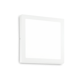 Ideal lux 321707 LED Deckenleuchte UNIVERSAL SQUARE | 25W integrierte LED-Quelle | 2600lm | 4000K