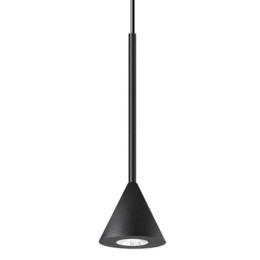 Ideal lux 328348 LED Pendel-Kronleuchter ARCHIMEDE CONO | 4W integrierte LED-Quelle | 250000lm | 300