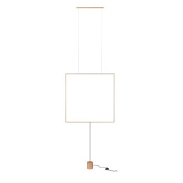 Redo 01-2135 LED Pendel-Kronleuchter SLICK  | 37W integrierte LED-Quelle | 2235lm | 3000K