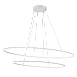 Redo 01-3342 LED Pendel-Kronleuchter LEO  | 108W integrierte LED-Quelle | 6974lm | 3000+4000K