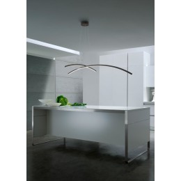 Redo 01-2102 LED Pendel-Kronleuchter KATANA  | 42W integrierte LED-Quelle | 2710lm | 3000K